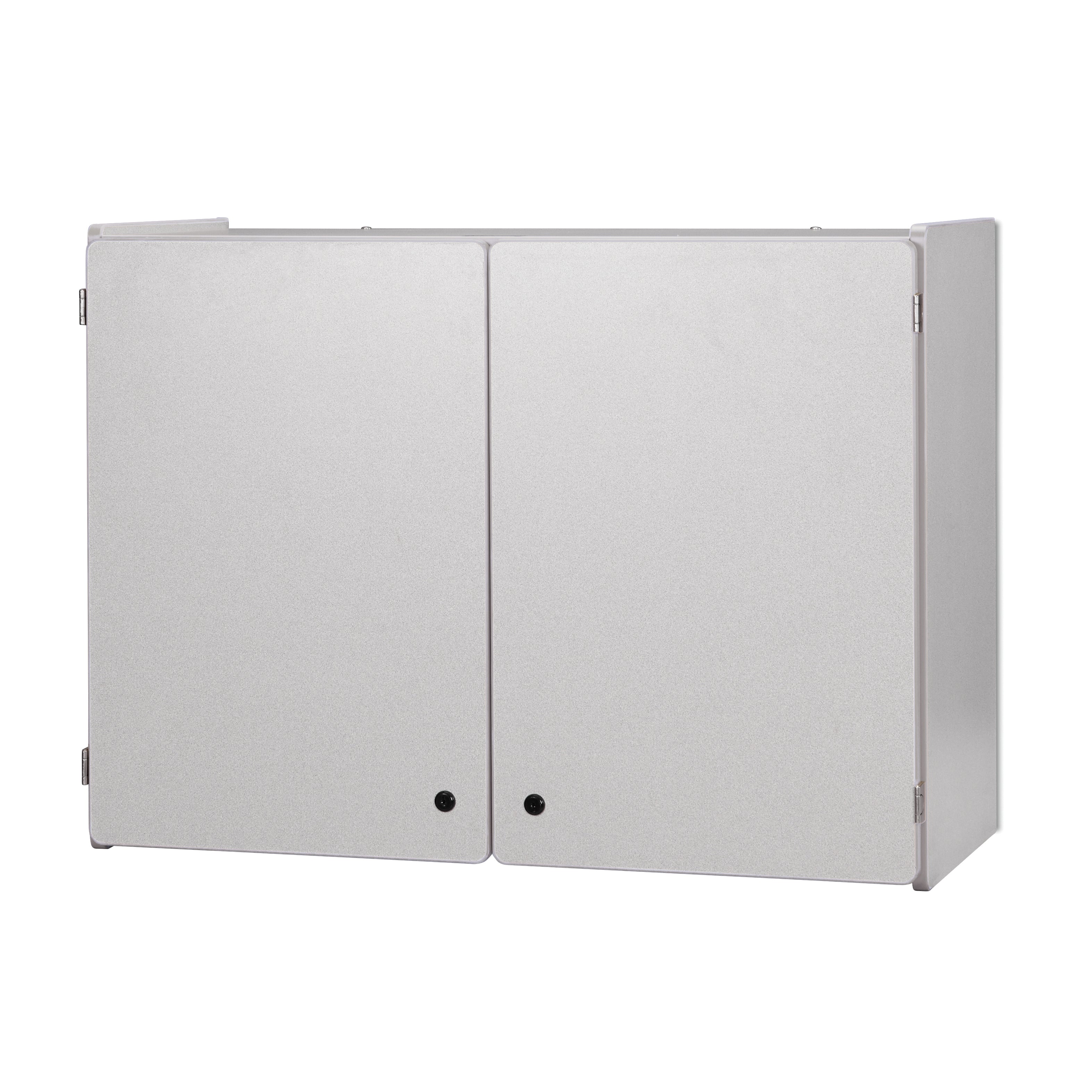 0945JC000, Rainbow Accents Lockable Wall Cabinet  - Gray