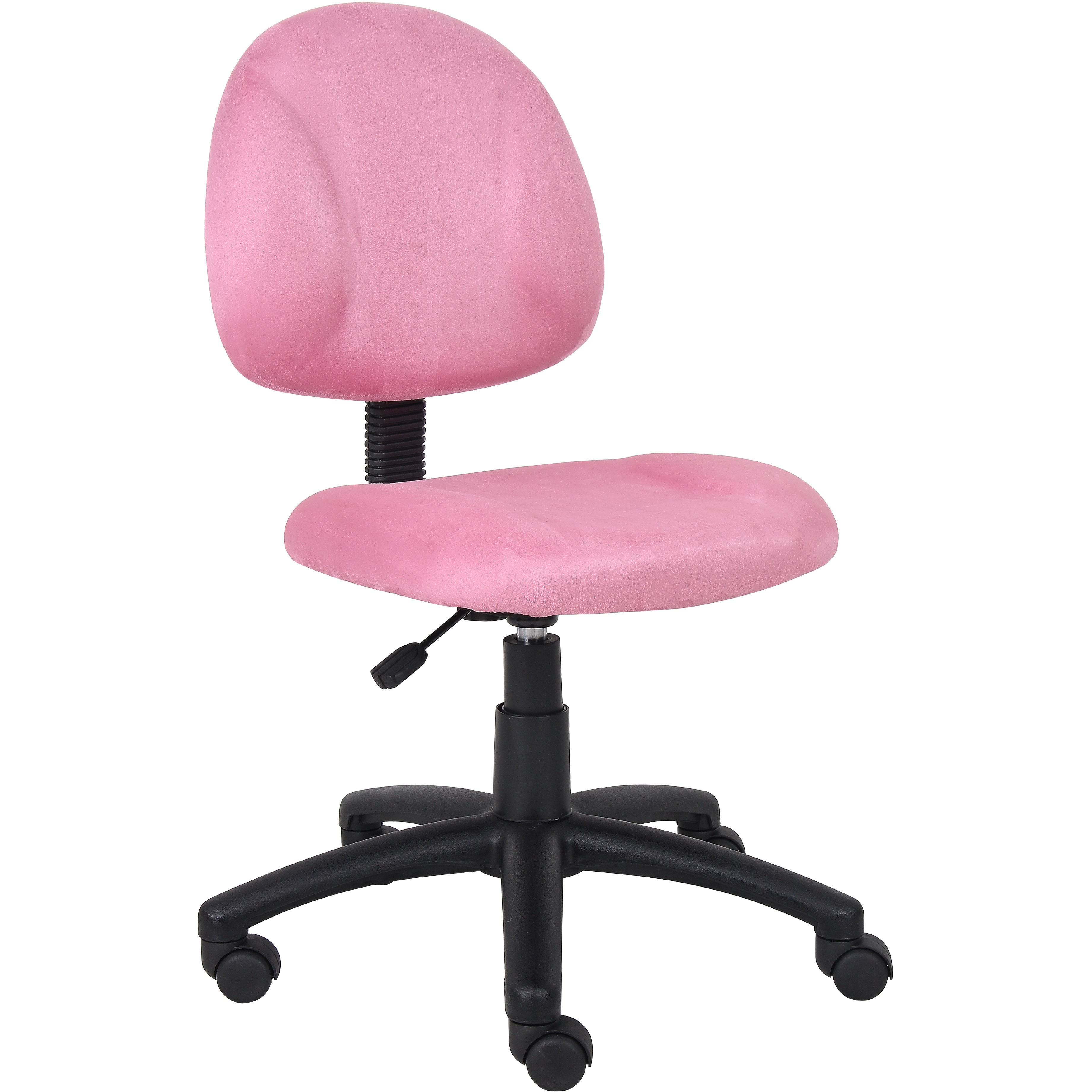 Pink Microfiber Deluxe Posture Chair, B325-PK