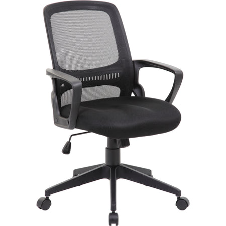 Mesh Task Chair, Black, B6456-BK